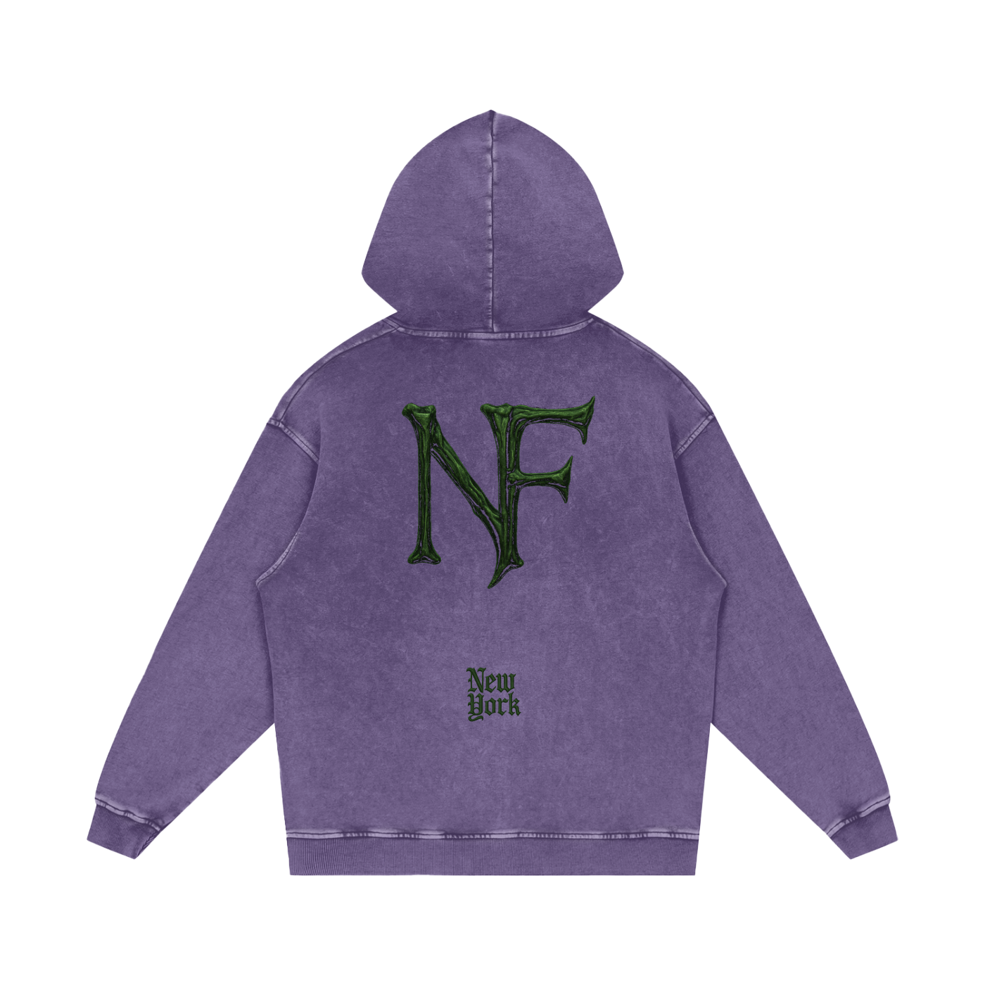 Acid Bone Wash Hoodie