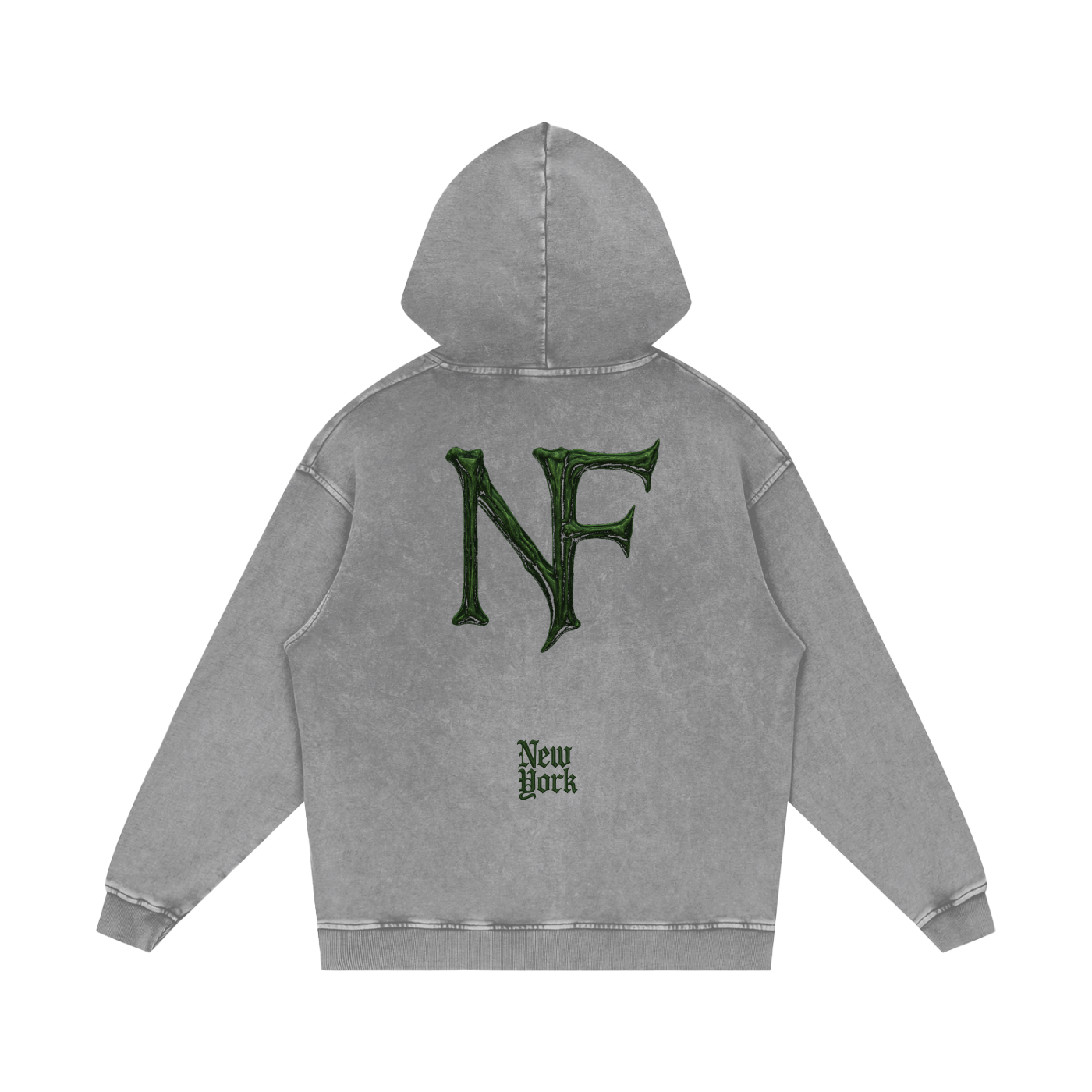 Acid Bone Wash Hoodie