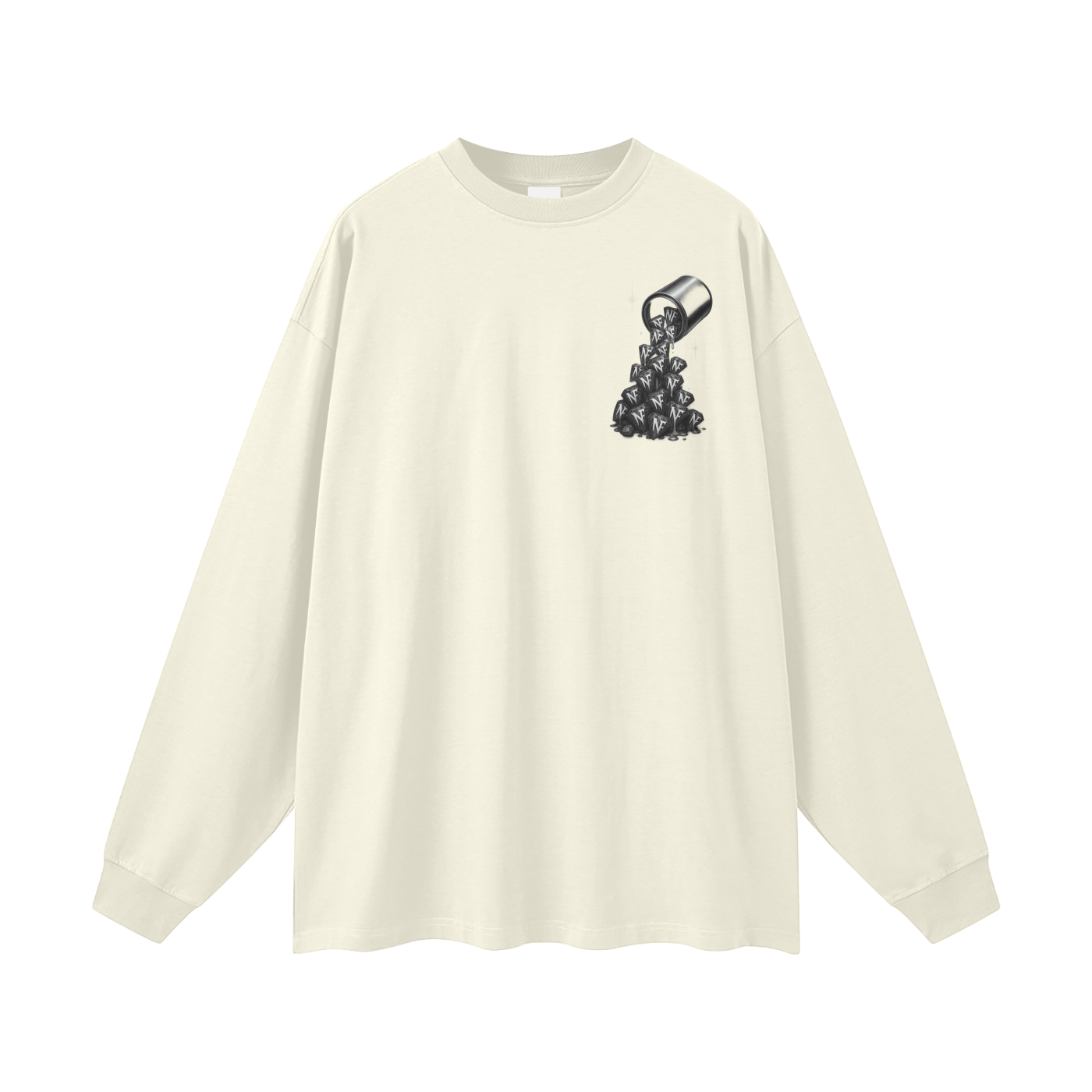 Black Drip Long Sleeve