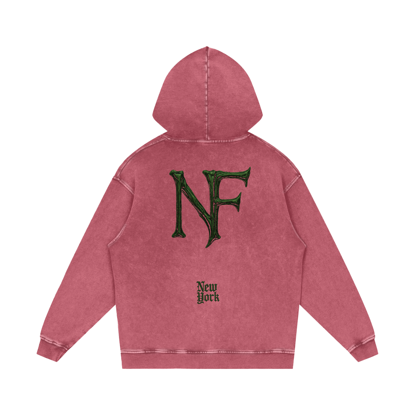 Acid Bone Wash Hoodie