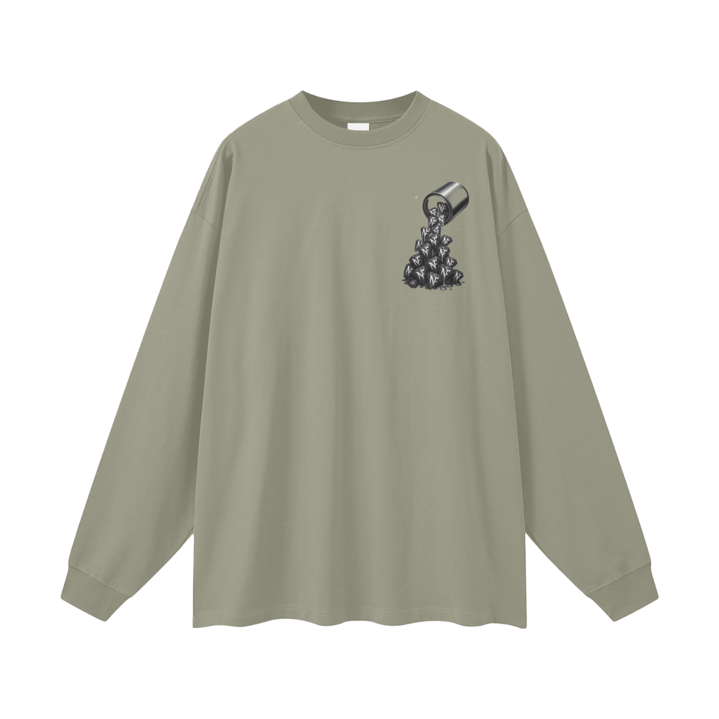 Black Drip Long Sleeve
