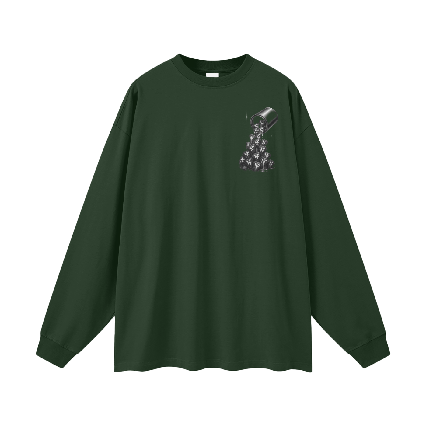 Black Drip Long Sleeve