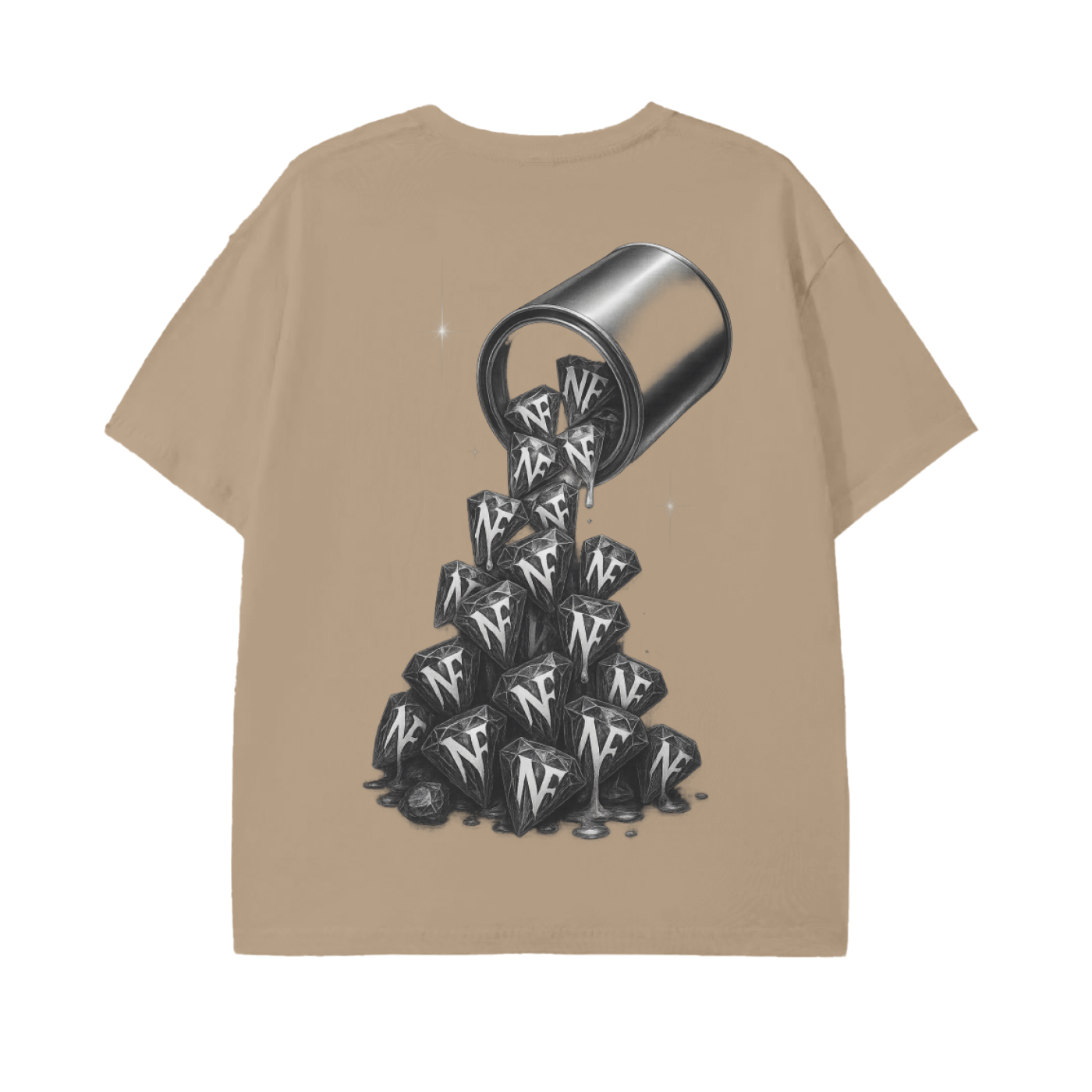 Black Drip Tee
