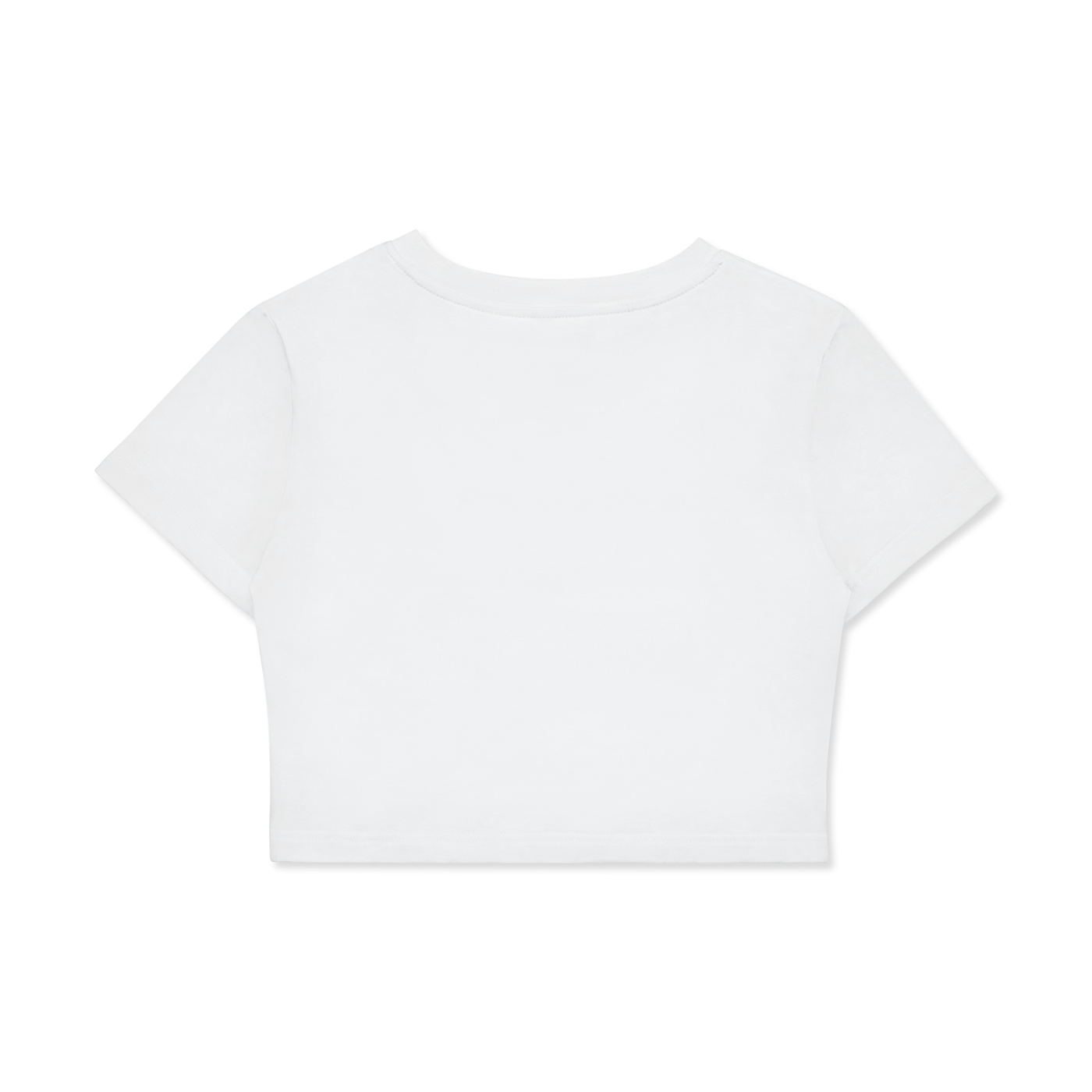 Black Drip Crop Top