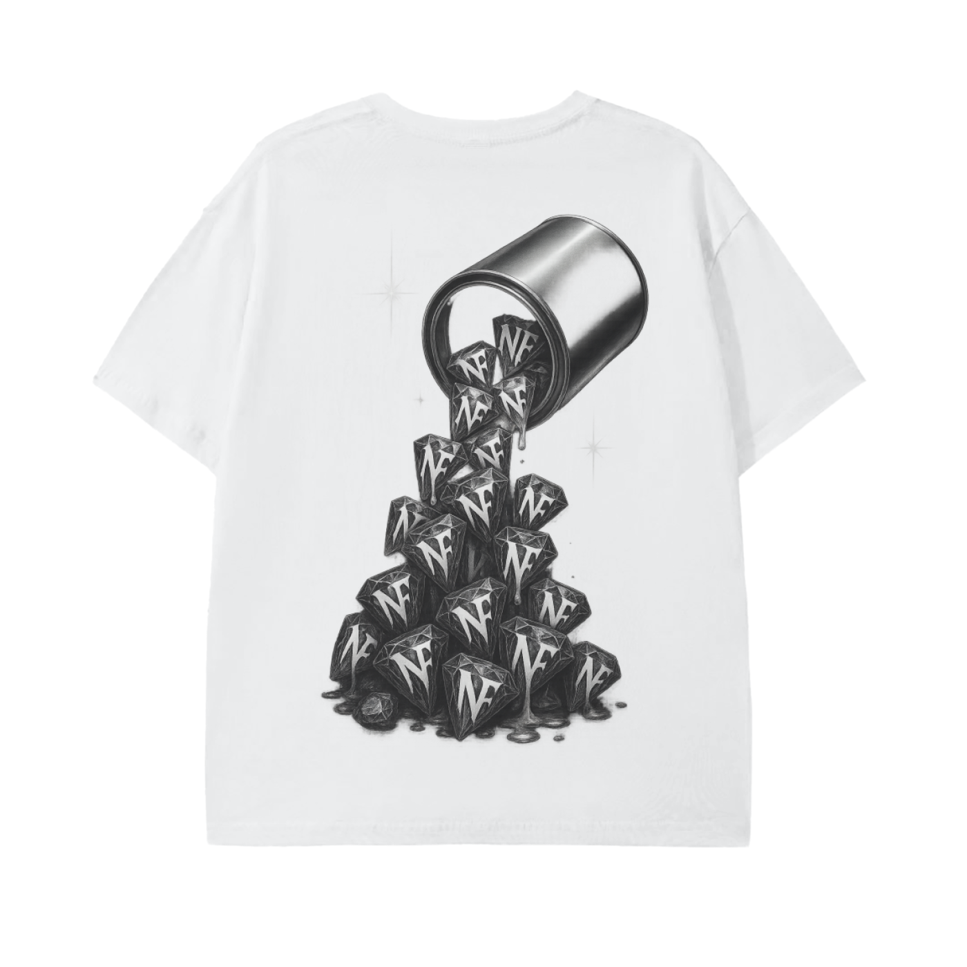 Black Drip Tee