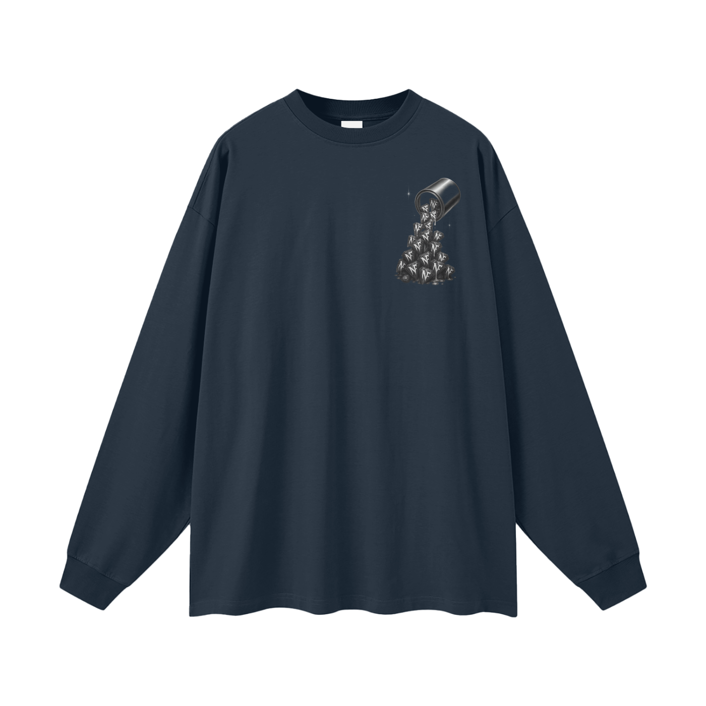 Black Drip Long Sleeve