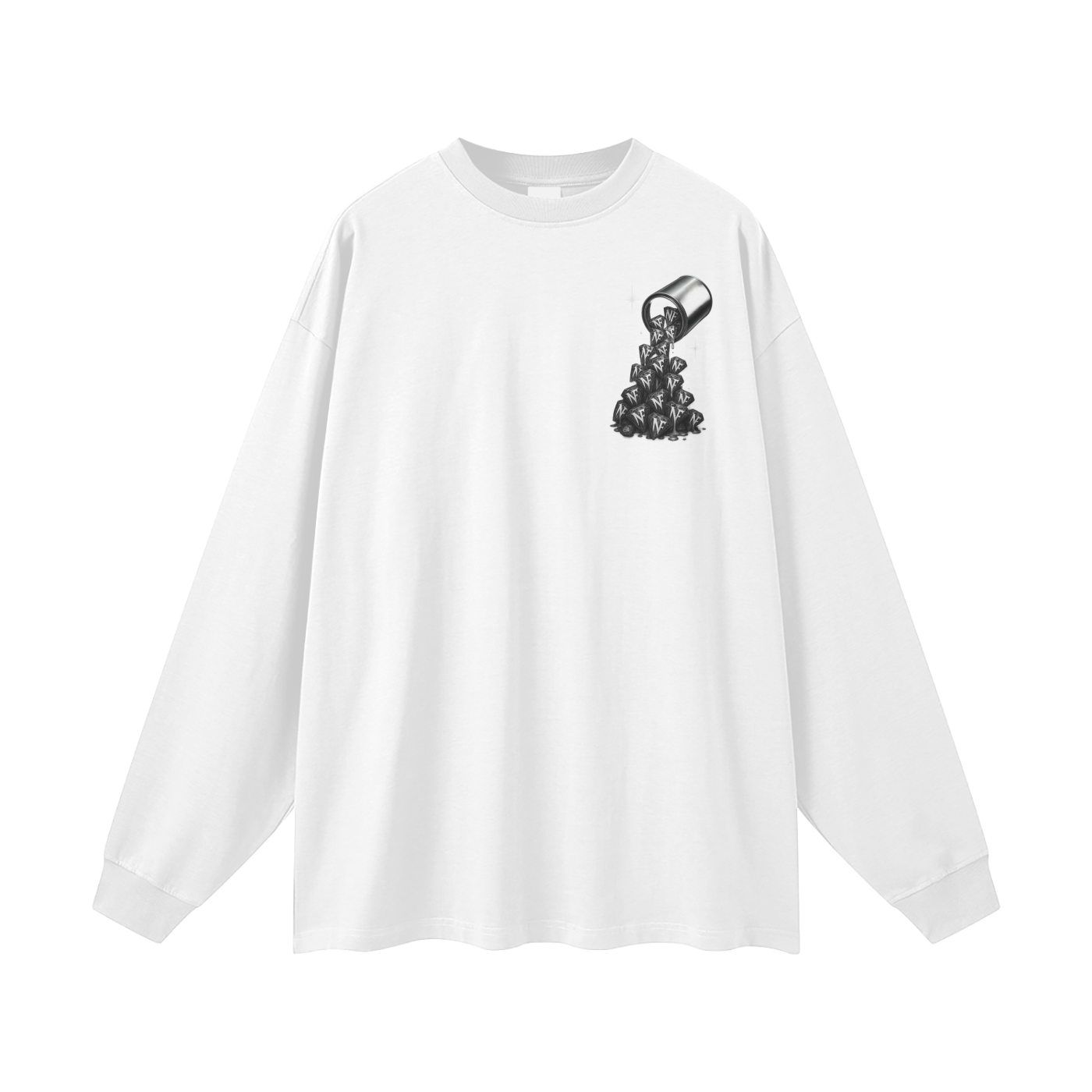 Black Drip Long Sleeve