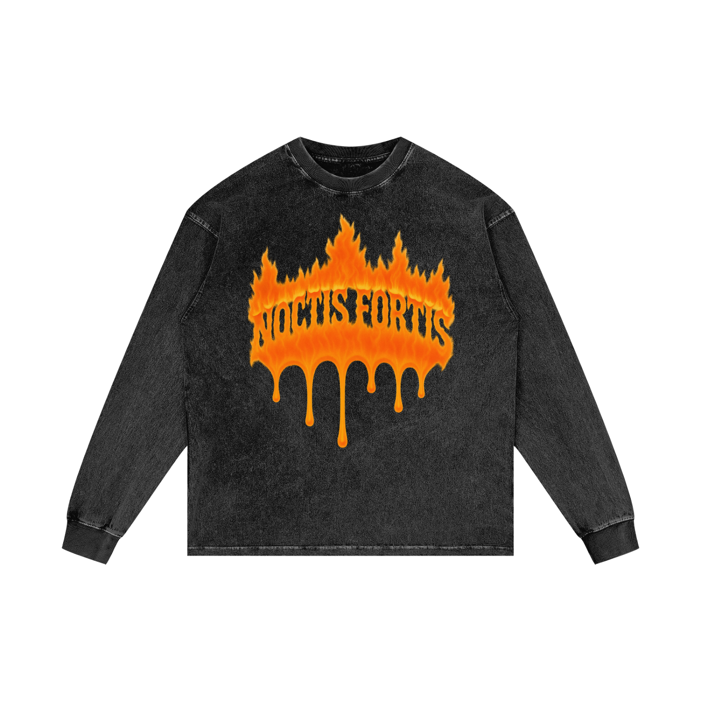 Acid Wash Long Sleeve