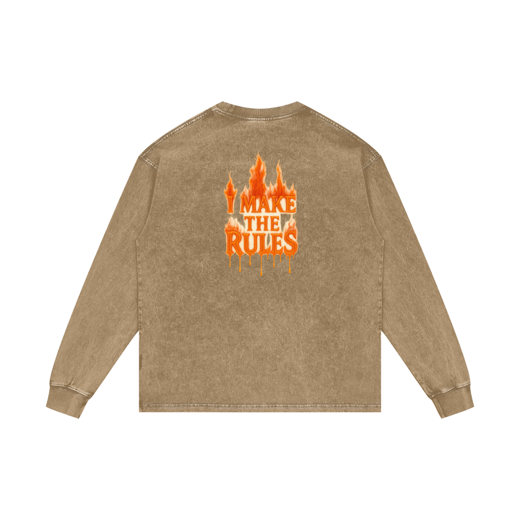 Acid Wash Long Sleeve