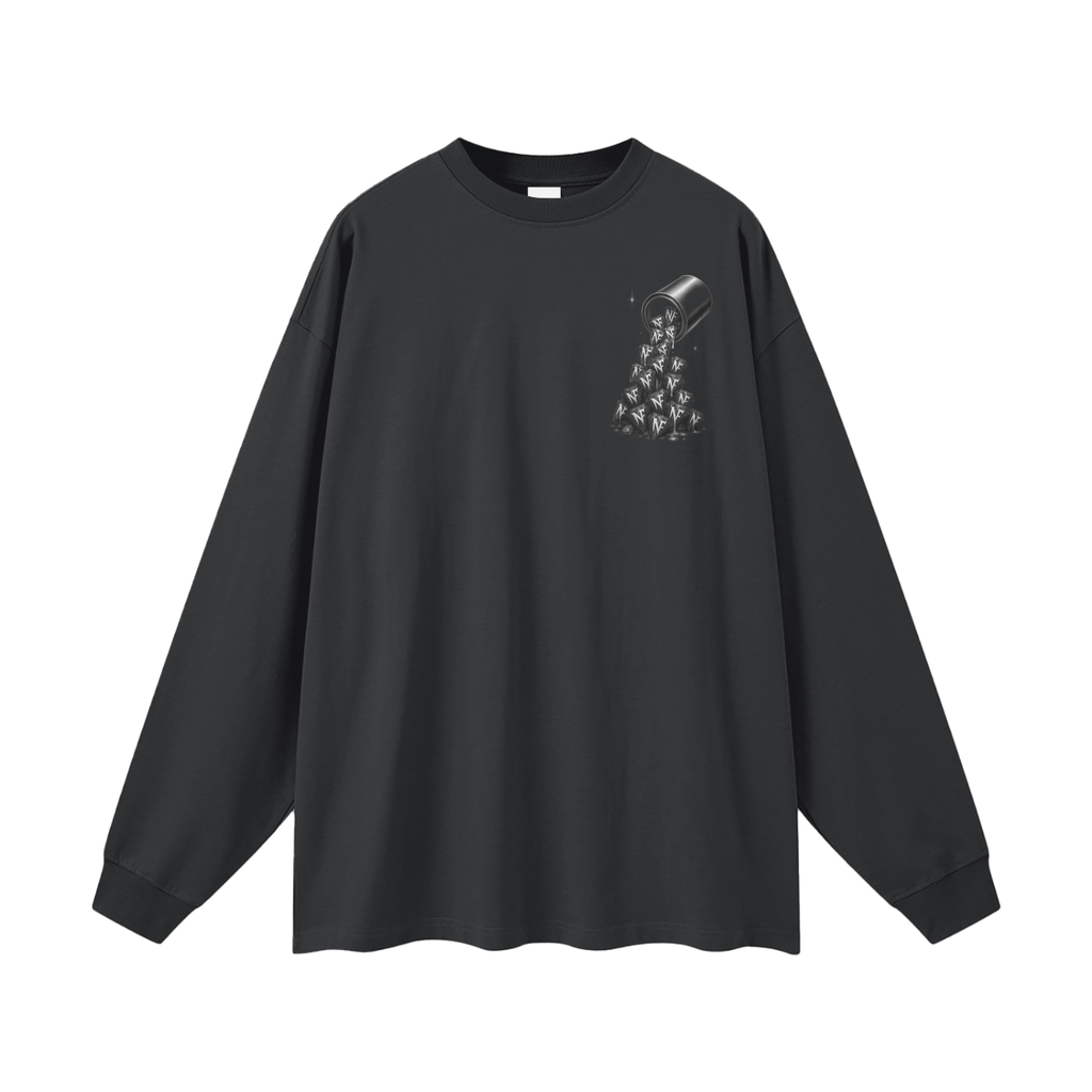 Black Drip Long Sleeve
