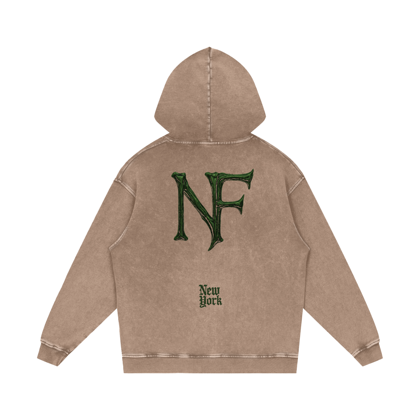Acid Bone Wash Hoodie