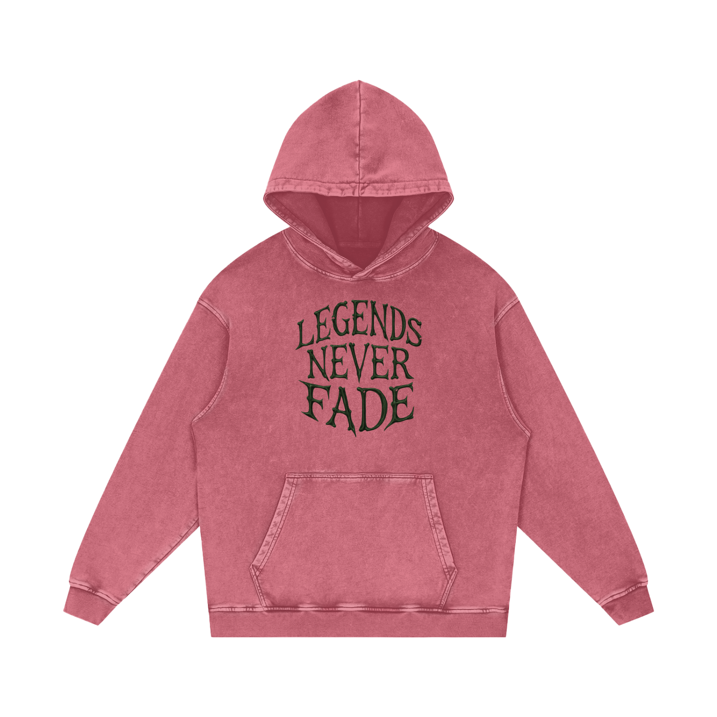 Acid Bone Wash Hoodie