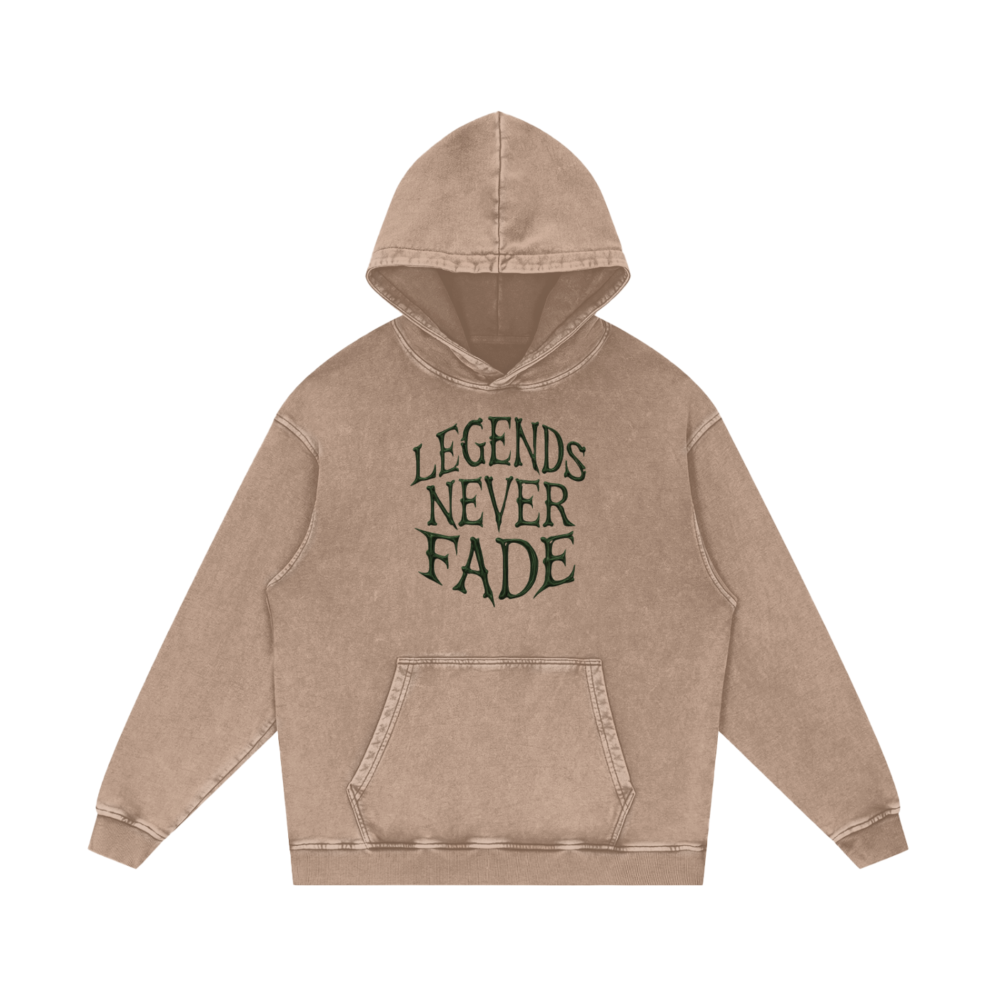 Acid Bone Wash Hoodie