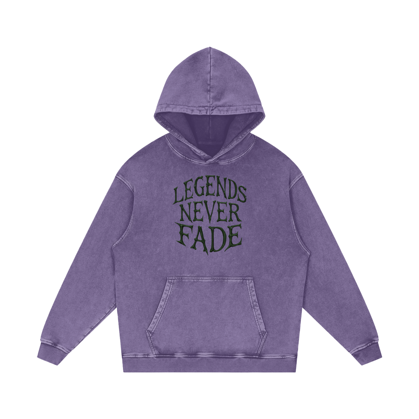 Acid Bone Wash Hoodie