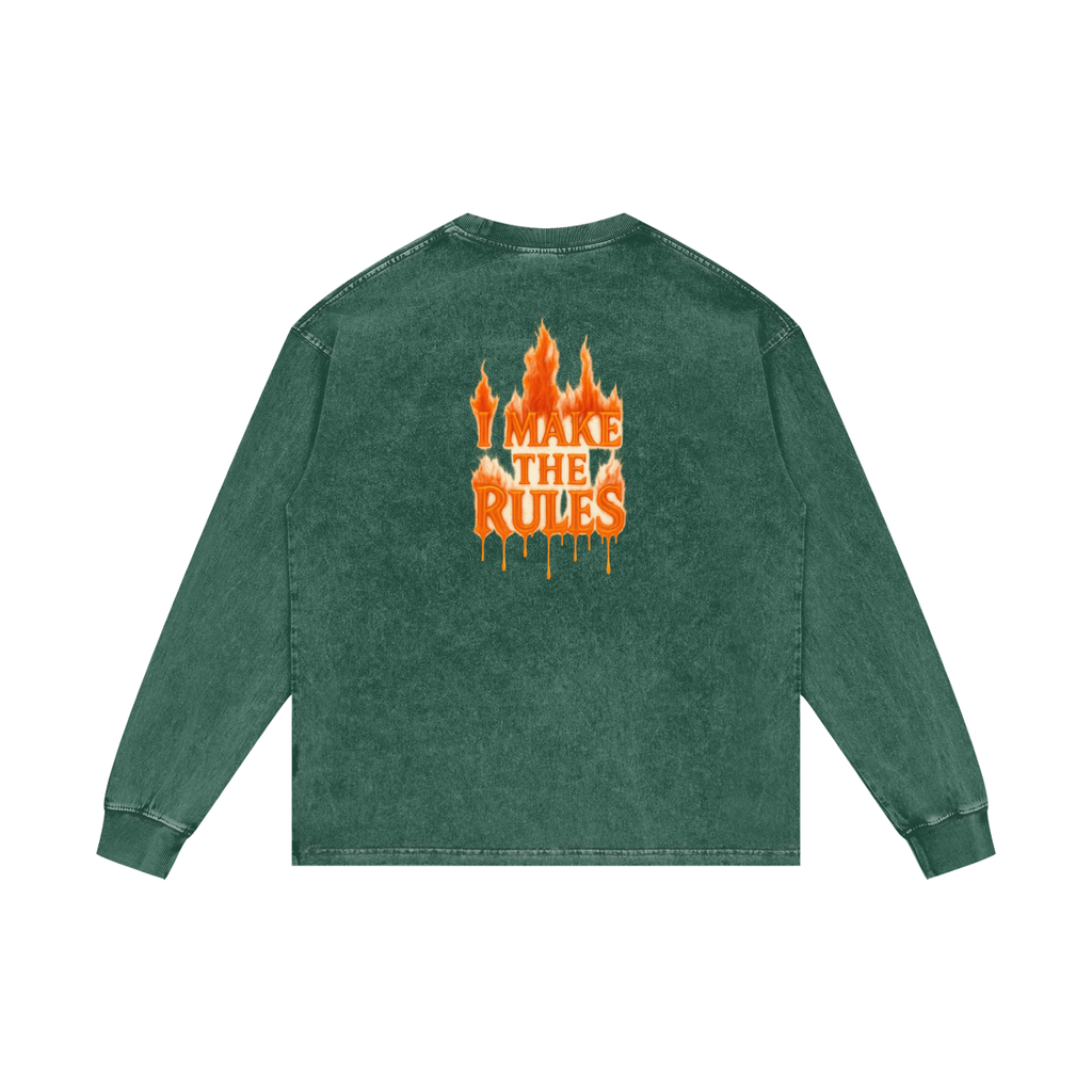 Acid Wash Long Sleeve