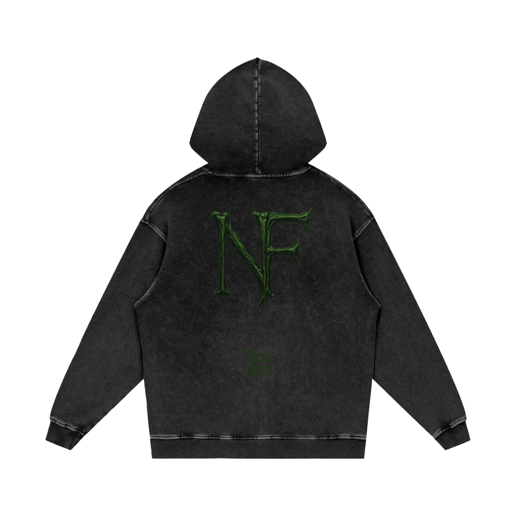 Acid Bone Wash Hoodie
