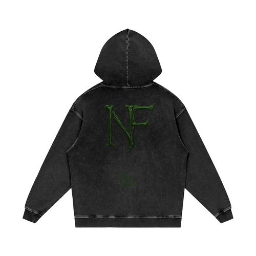 Acid Bone Wash Hoodie